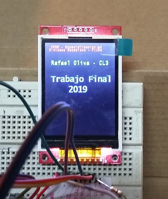 CL3bm1 with display — CESE final work