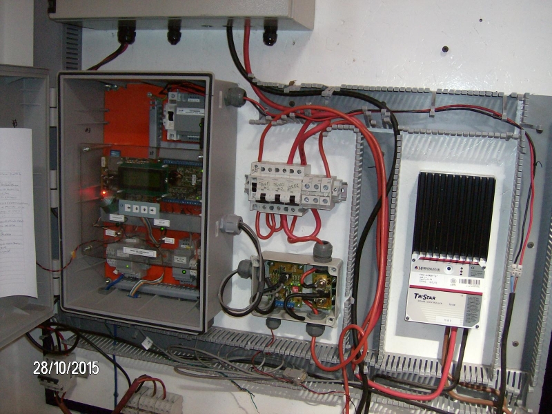 PWRC2 preparing for maintenance at SWT test site Cutral-Co / INTI (10-2015)