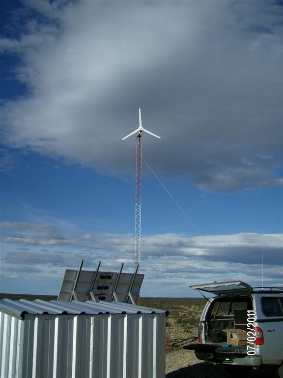 CI21 windmill shelter and PV