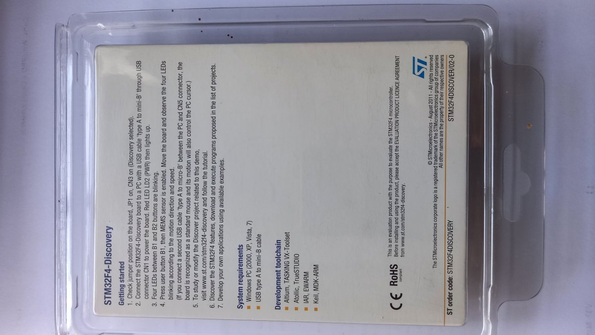 STM32F4-Discovery Development Kit