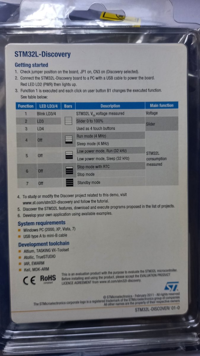 STM32L+LCD-Discovery Development Kit